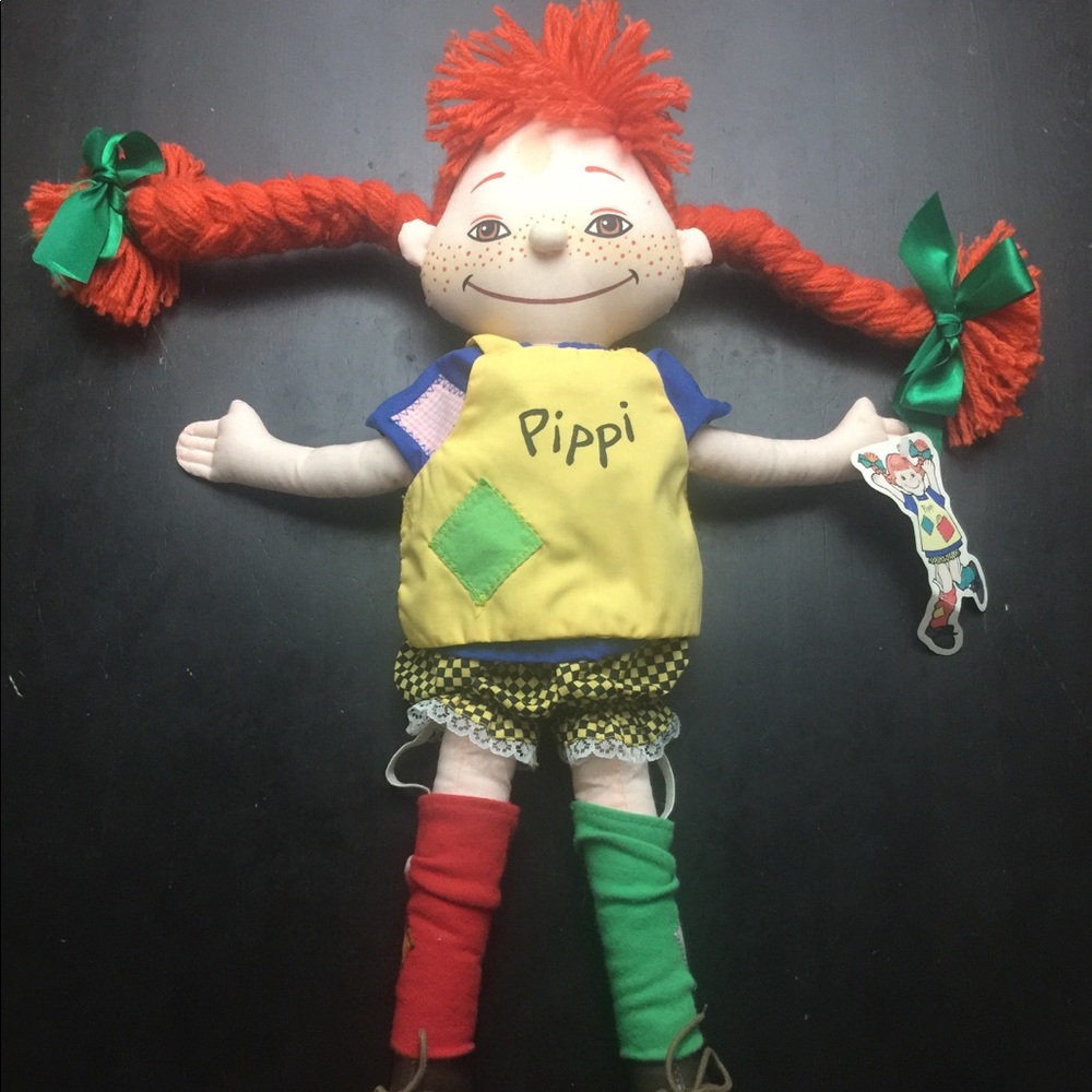 Pippi Longstocking Doll: Still has tags!!!